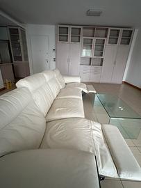 Divano Bianco in pelle