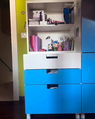 Camera bambini letto a castello e mobili Ikea