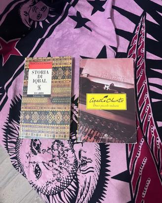 2 libri Agatha Christie + Storia di Iqbal