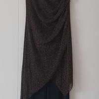 Jumpsuit con gonna sovrapposta