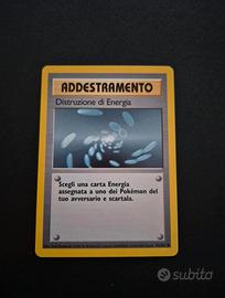 Carta Pokémon Addestramento Distruzione di energia