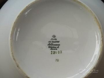 Zuppiera + piatto ovale in porcellana - Seltmann