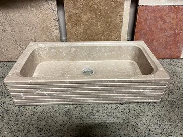 Lavabo moderno in marmo