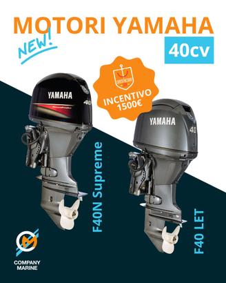 Yamaha F40NETL/LETL Promo Yamaha 2025