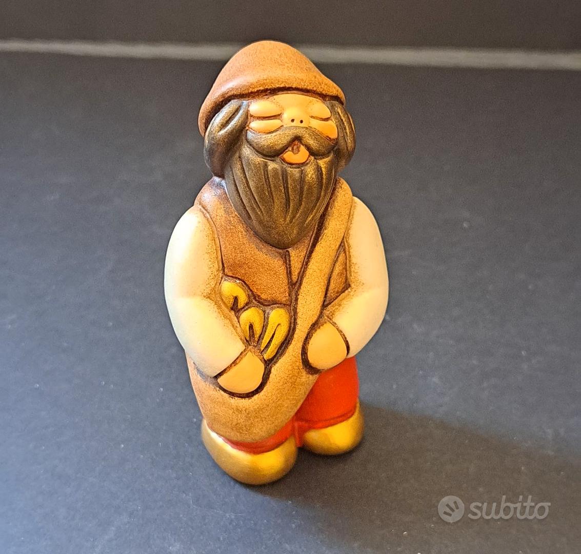 Thun pastore con sacca Presepe classico rosso no s Collezionismo