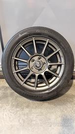 Cerchi  in lega fiat  completi di gomme