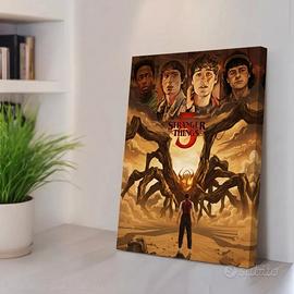 Quadro Tela / Canvas Stranger Things 5 