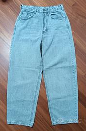 Baggy jeans denim - Streetwear - Grigio