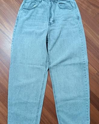 Baggy jeans denim - Streetwear - Grigio