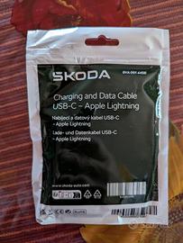 Cavo ricarica, da USB-C a APPLE Lightning SKODA