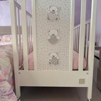 Lettino completo di materasso usato pochissimo