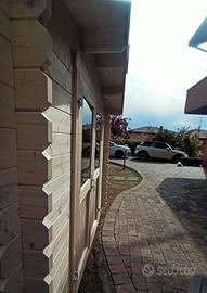 casetta in legno 3x3 spessore 34mm