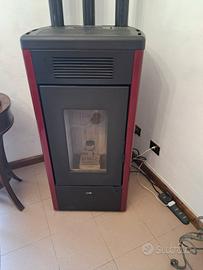 stufa a pellet aria 14 kw canalizzata