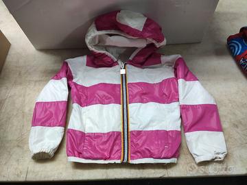 2 giubbotto giubbino bambina K-way invicta