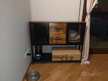 Mobiletto soggiorno stile industriale