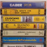 7 VECCHIE CASSETTE STEREO MUSICASSETTE VINTAGE