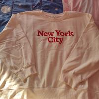 Felpa Bianca Donna XXL