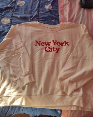 Felpa Bianca Donna XXL