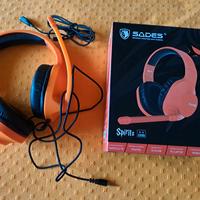 Cuffie gaming Sades