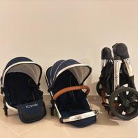 Passeggino icandy peach 3 blue