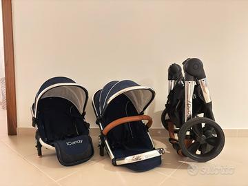 Passeggino icandy peach 3 blue