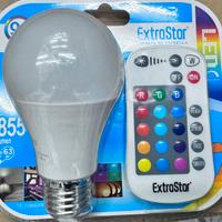 Lampadina LED RGB ExtraStar con telecomando