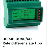 Rele differenziale dossena DER3BDUAL/6D