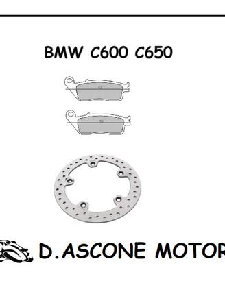 DISCO E PASTIGLIE BMW C SPORT K18 C600 12 15 POSTE