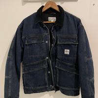 Stussy worker jacket denim