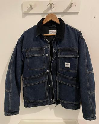 Stussy worker jacket denim