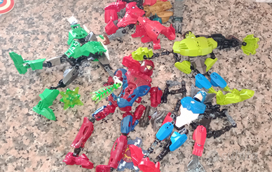 Lego Super Heroes loto 5 pezzi