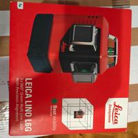 Livella laser Leica Lino L6Gs con Treppiede Bosch
