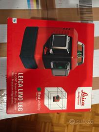 Livella laser Leica Lino L6Gs con Treppiede Bosch