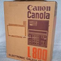 Calcolatrice vintage Canon Canola L800