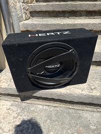 Subwoofer in cassa Hertz