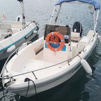 Barca a motore