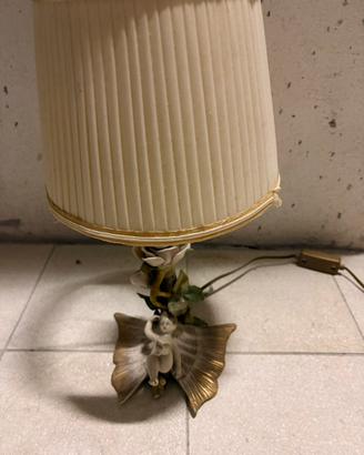 Abat jour vintage tipo Capodimonte