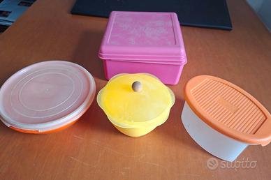 QUATTRO CONTENITORI PER CIBI E CONSERVE