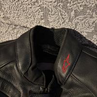 Giacca moto pelle alpinestars