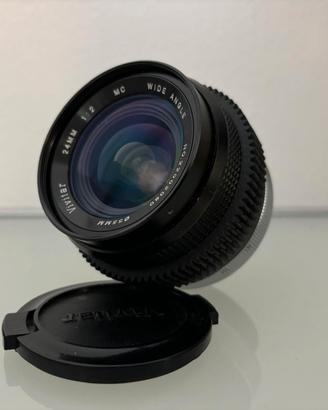 Vivitar 24mm f/2 (Canon FD Mount) – Near Mint Cond