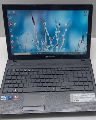Notebook Packard Bell TK85 SSD 250Gb w 10
