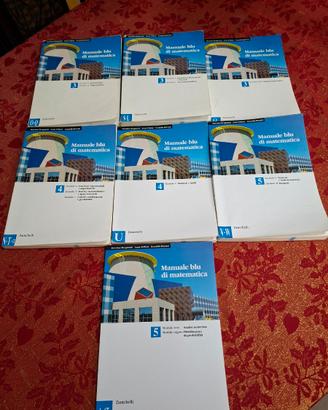 Manuale blu di matematica - Zanichelli - Set compl