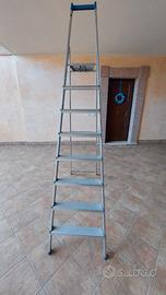 Scala di alluminio 7+1