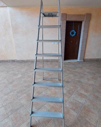 Scala di alluminio 7+1