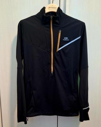 Giacca running antivento traspirante sport fitness
