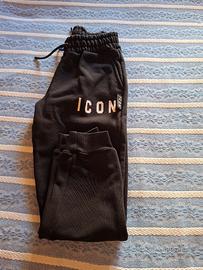 pantaloni neri icon tg s bambina