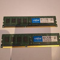 ram ddr3 2 x 4g  1600 mhz