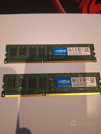 ram ddr3 2 x 4g  1600 mhz