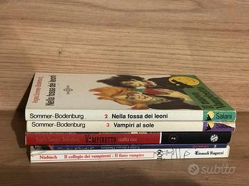 Lotto 5 Libretti Vampiretto Vampiri Spiritelli