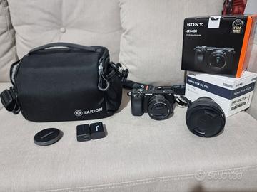 Sony Alpha 6400L + Obiettivo Sigma 16mm F 1.4